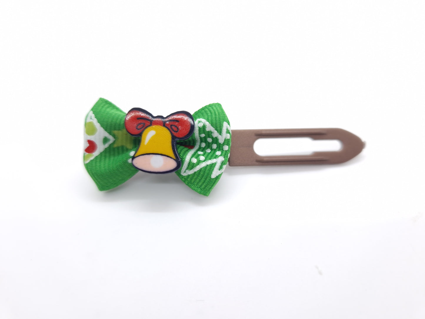 Christmas Soft Bows on 3.5cm Clips