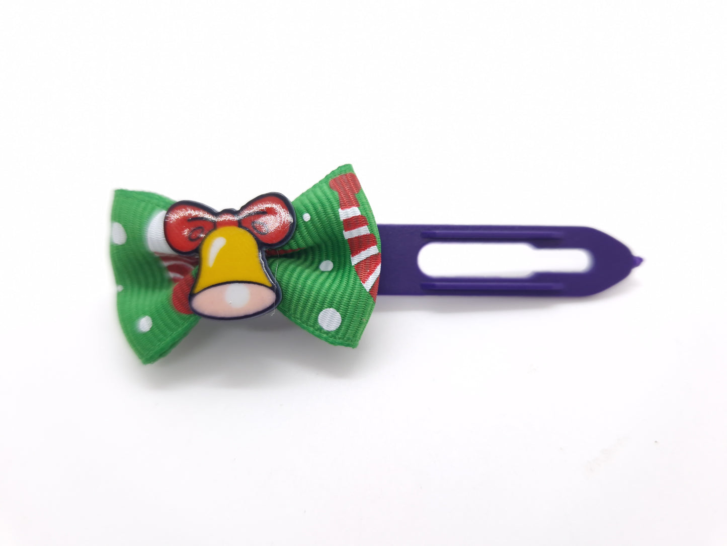 Christmas Soft Bows on 3.5cm Clips