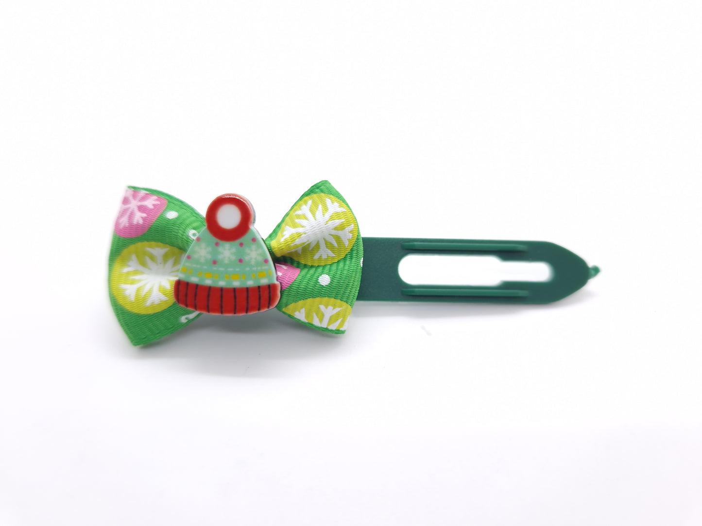 Christmas Soft Bows on 3.5cm Clips