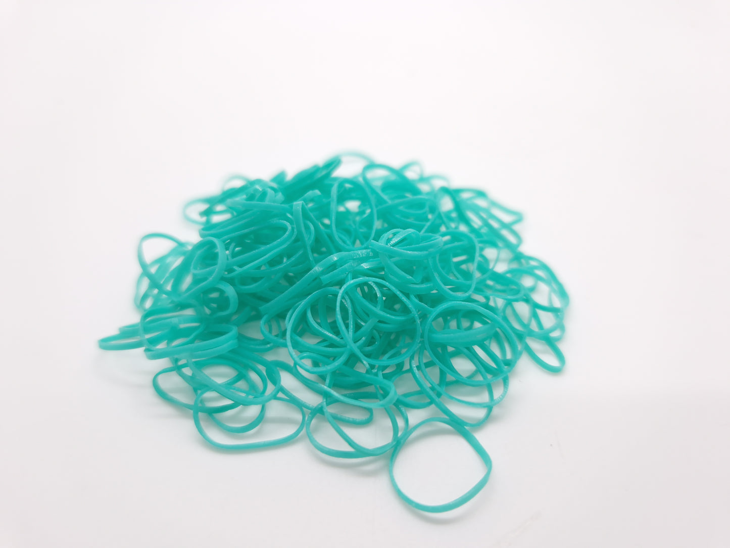 Élastiques à nœud supérieur en silicone vert