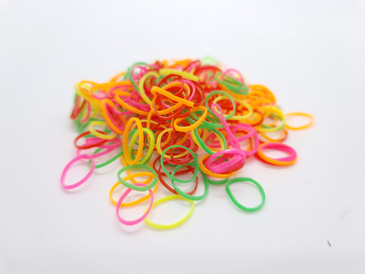Mixed Collection 3 Silicone Top Knot Elastics