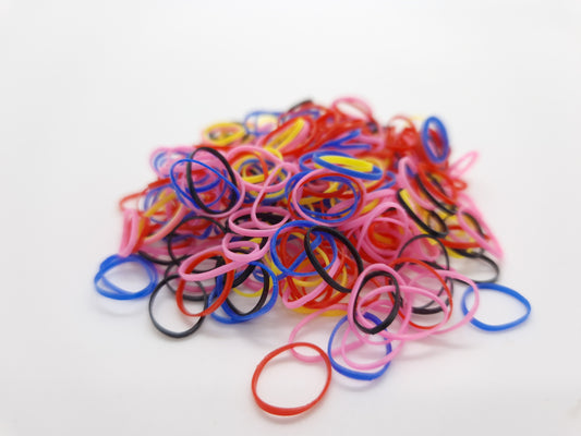Mixed Collection 4 Silicone Top Knot Elastics