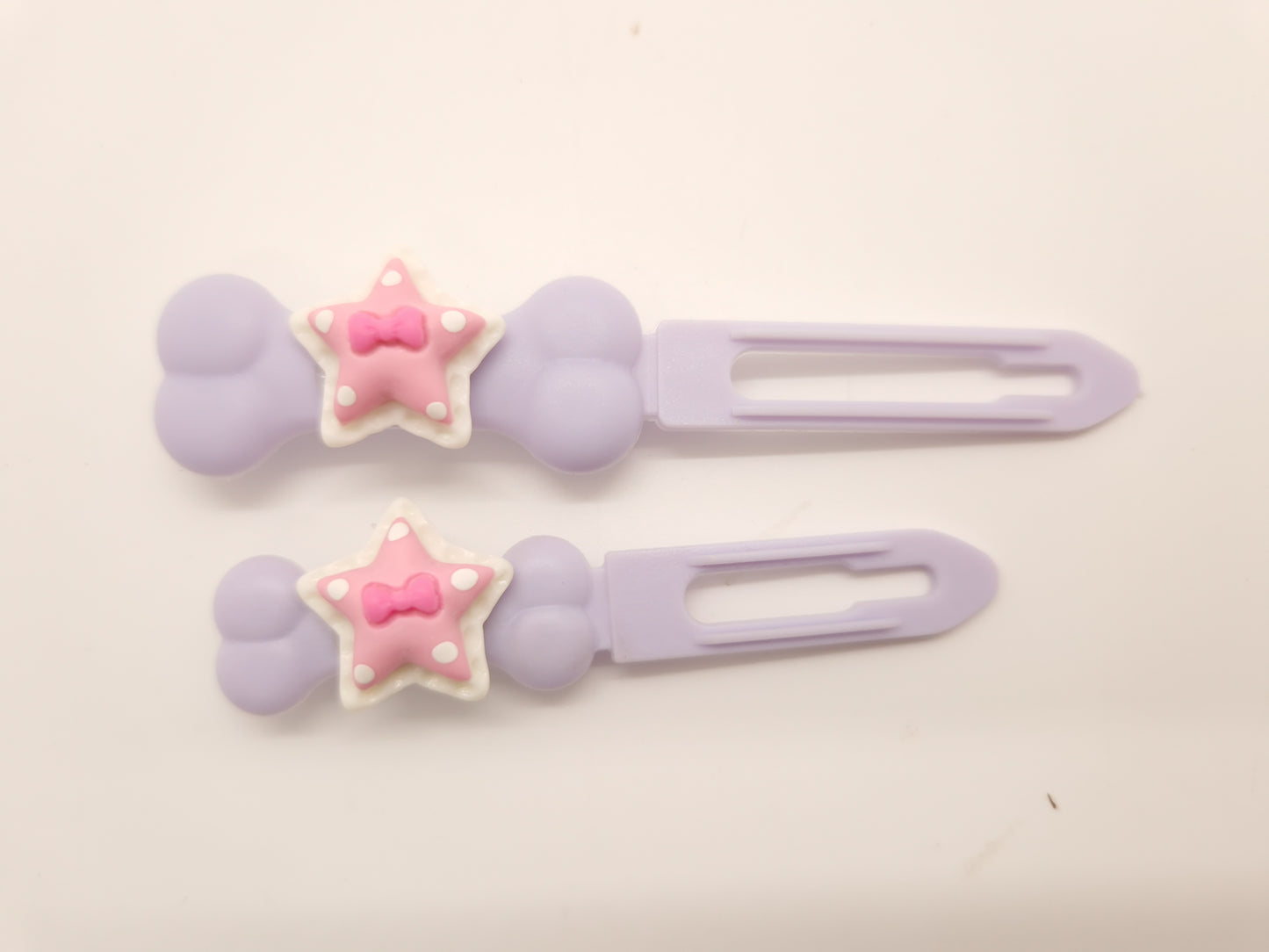 Star Barrette Novelty 3.5cm & 4.5cm clip