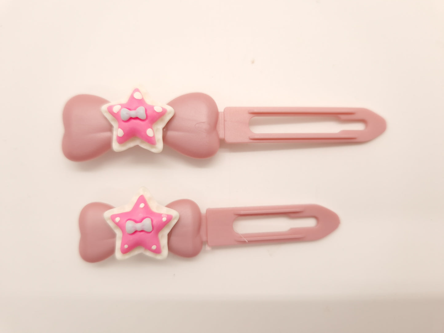 Star Barrette Novelty 3.5cm & 4.5cm clip