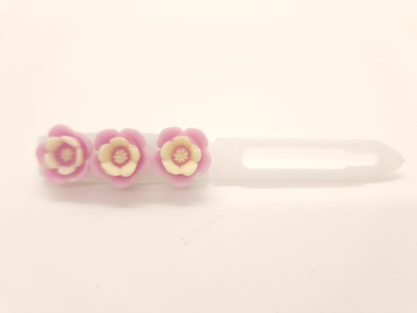 Flower Barrette Novelty 3.5cm & 4.5cm clip