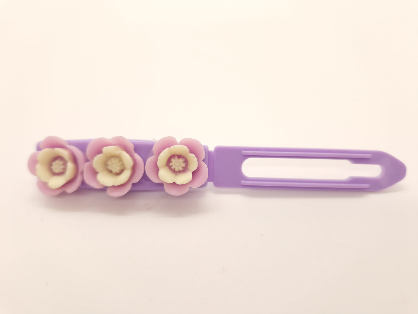 Flower Barrette Novelty 3.5cm & 4.5cm clip