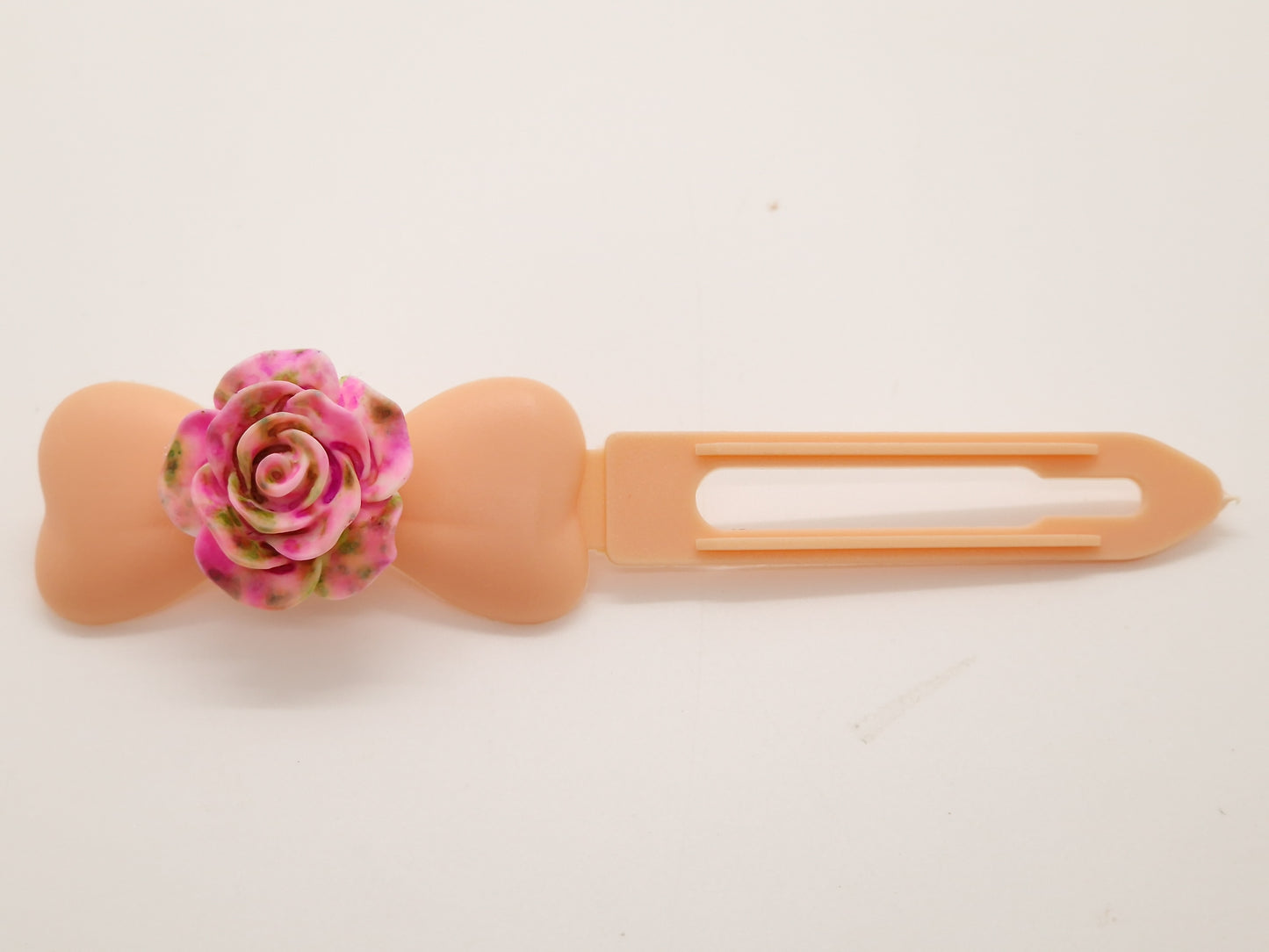 Splash Flower Barrette Novelty  4.5cm bow clip