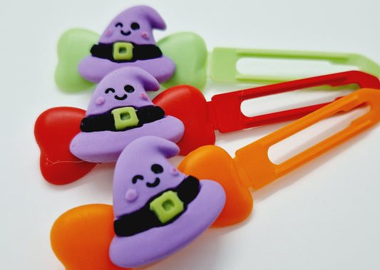 Halloween Hats Barrette 4.5cm & 3.5cm Novelty clip