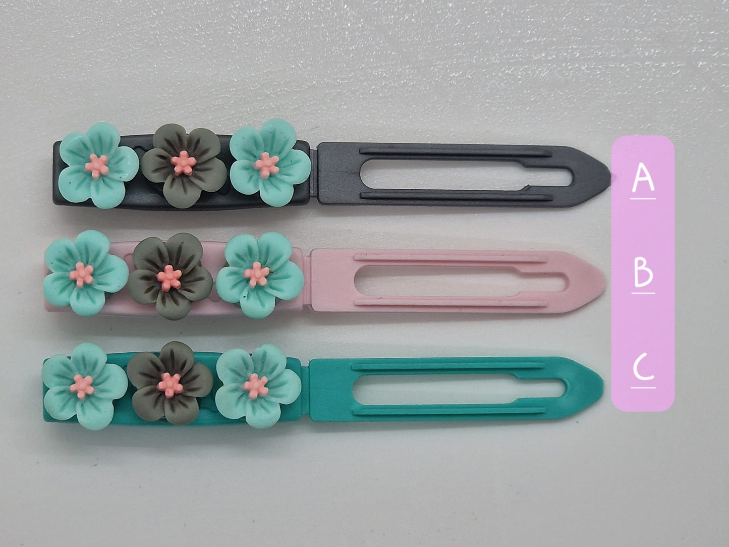 Cute daisy chain Barrette 4.5cm Novelty clip