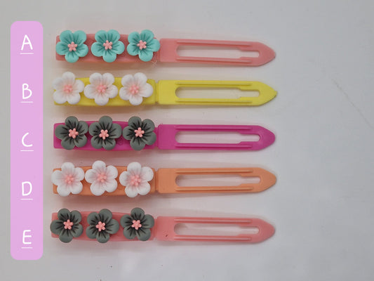 Cute daisy chain Barrette 4.5cm Novelty clip