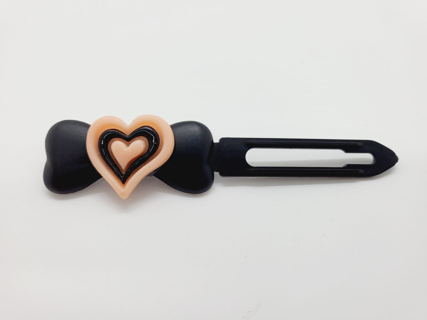 Valentine heart on 4.5cm Clips