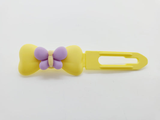 Cute Butterfly top knot Barrette 3.5cm Novelty clip for dogs
